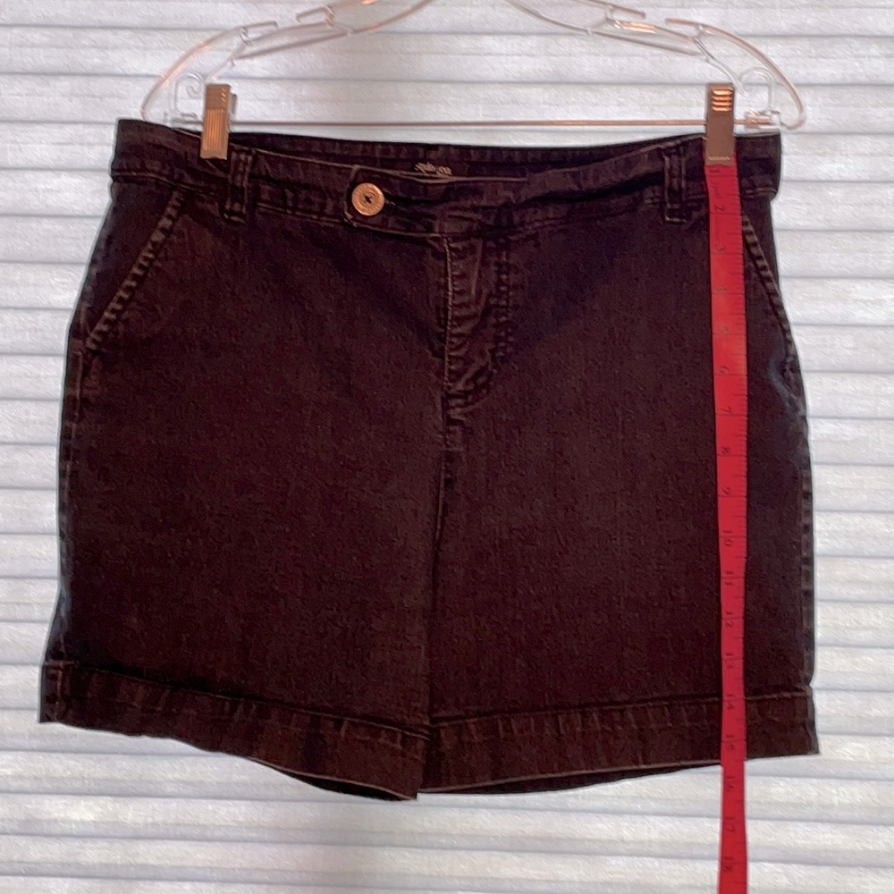 Women’s petite stretch jean shorts, sz 14p
